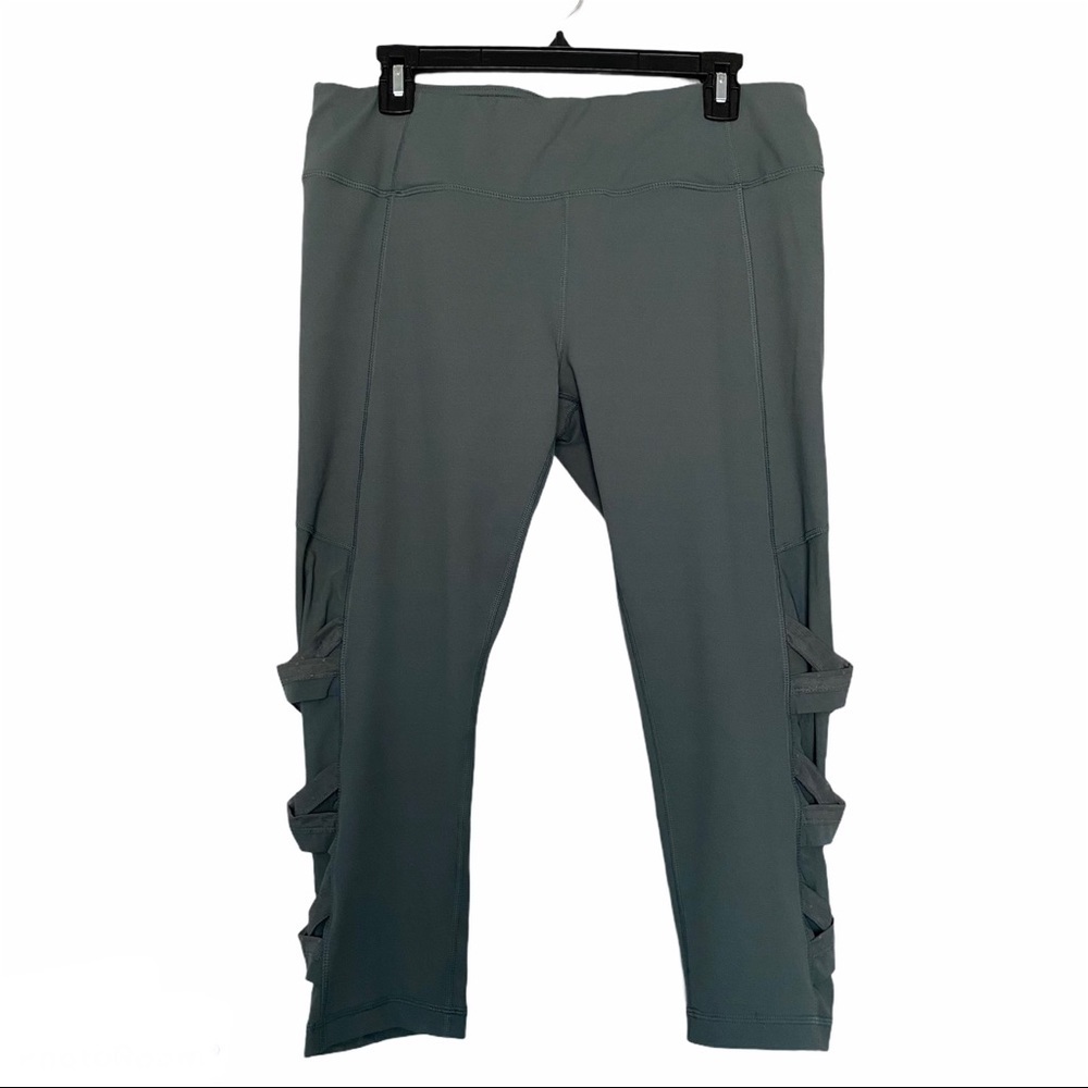 Active Life Capri Crop Leggings Active Pants Sage